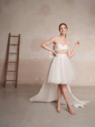 abito da sposa FELICIA TOP FELCE GONNA 2024 - Maria Pia