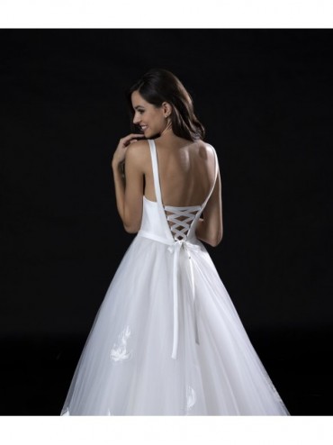 abito da sposa E0886 2025 - Valentini Couture