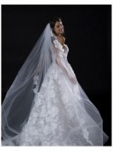 abito da sposa V1392 2024 - Valentini Couture