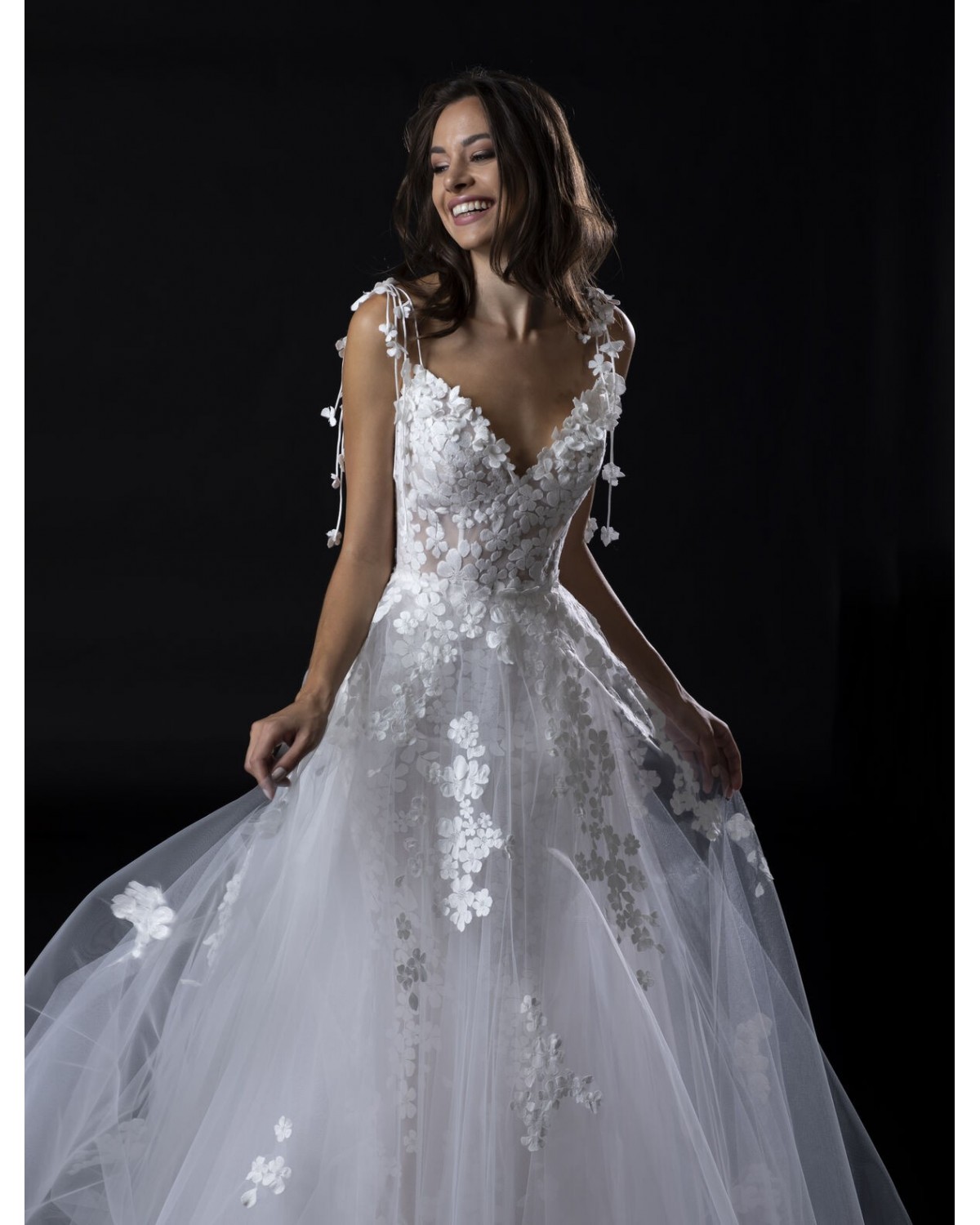 abito da sposa V1386 2024 - Valentini Couture