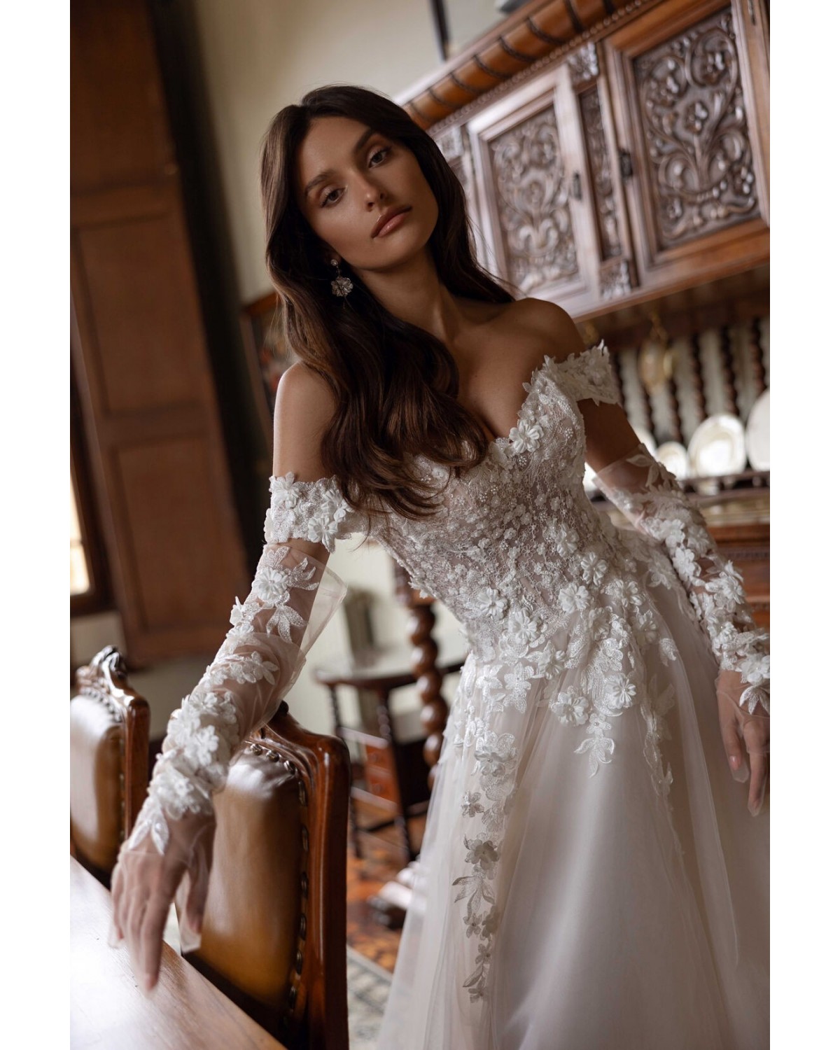 abito da sposa freesia Bloom 2025 - Tina Valerdi