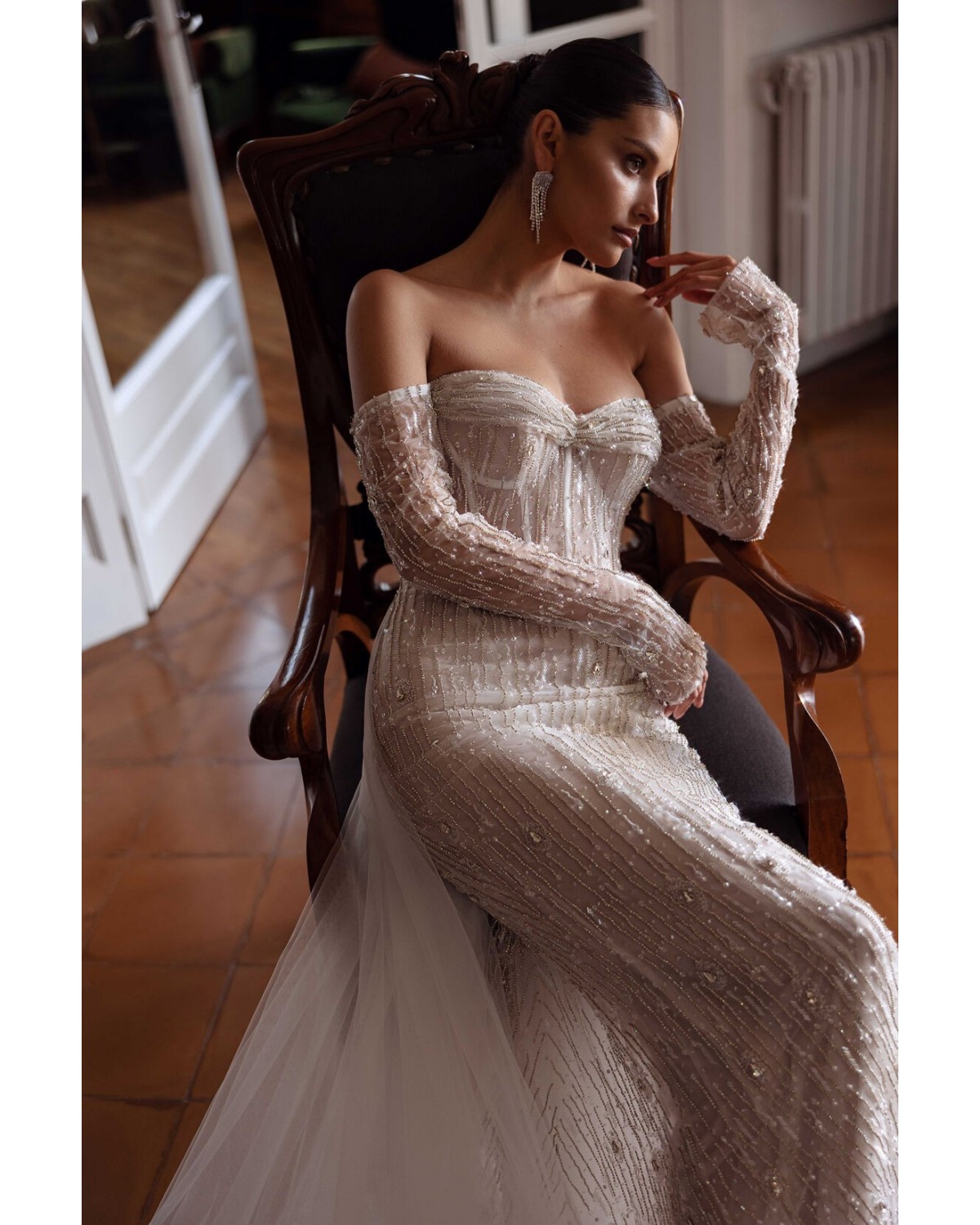 abito da sposa embelia Bloom 2025 - Tina Valerdi