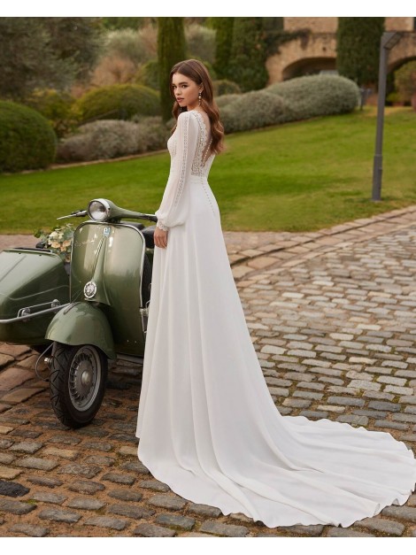 abito da sposa gabina 2025 - Rosa Clarà Boheme