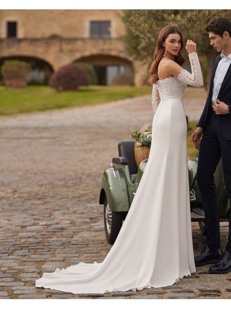 abito da sposa georgia 2025 - Rosa Clarà Boheme