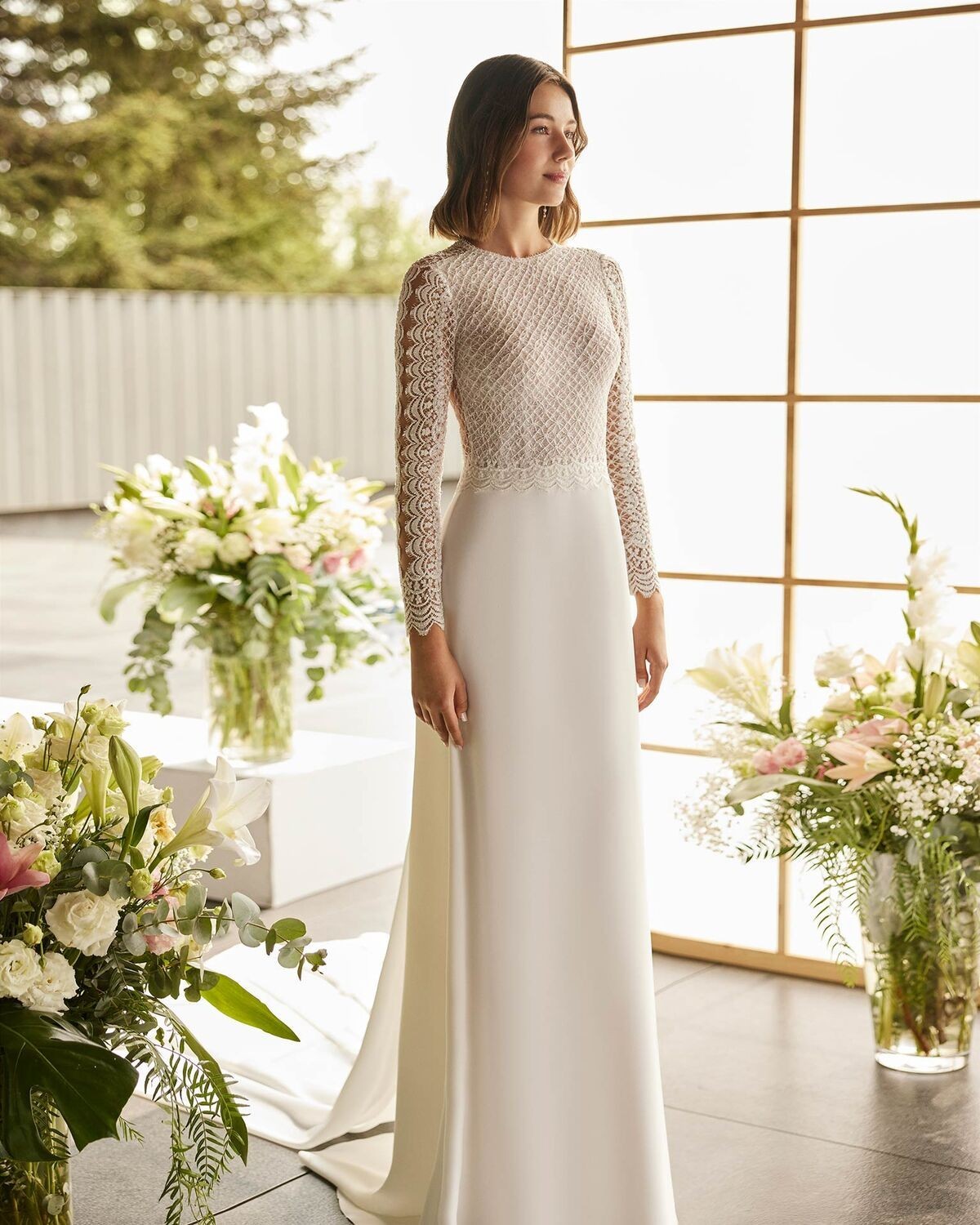 abito da sposa musgo 2025 - Rosa Clarà Couture