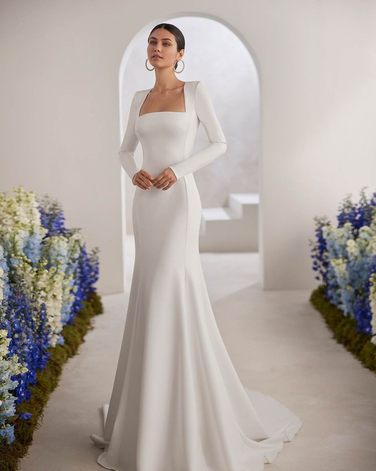 abito da sposa trazo 2025 - Rosa Clarà Couture