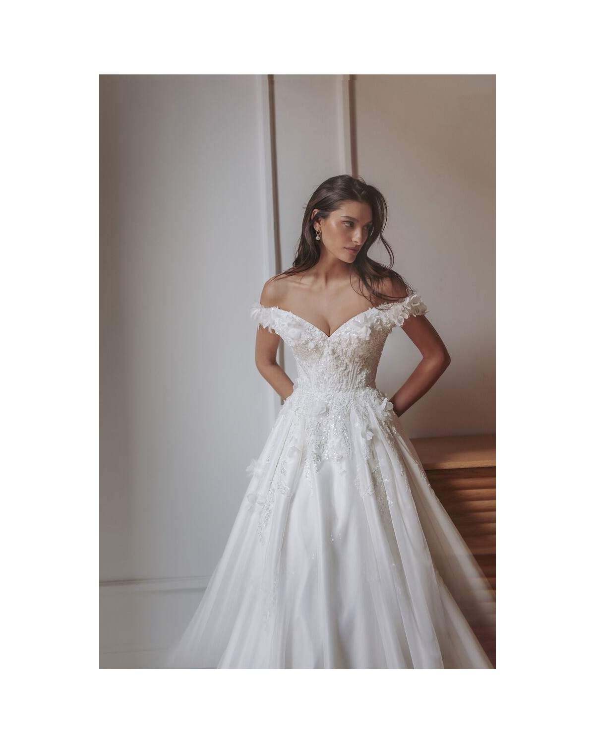 abito da sposa 2025 ramona White Gemini Collection - Wona