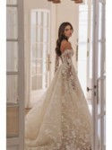 abito da sposa 2025 katniss White Gemini Collection - Wona