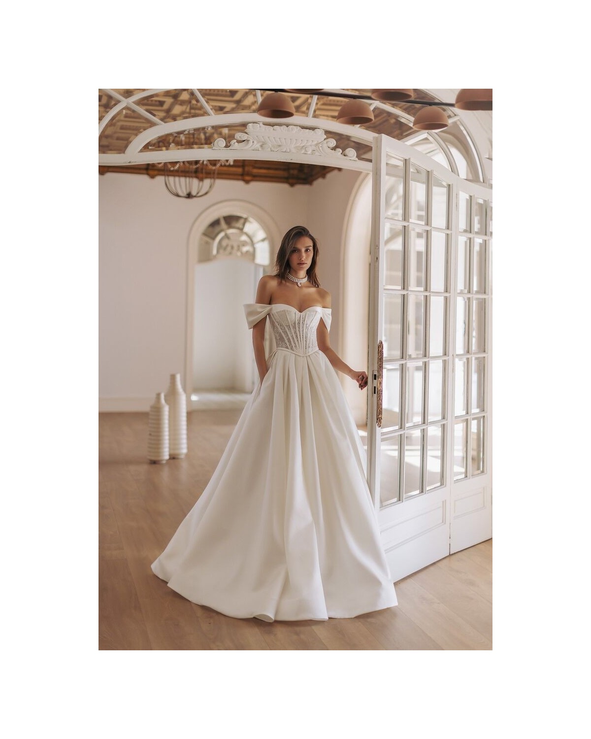 abito da sposa 2025 gemini White Gemini Collection - Wona