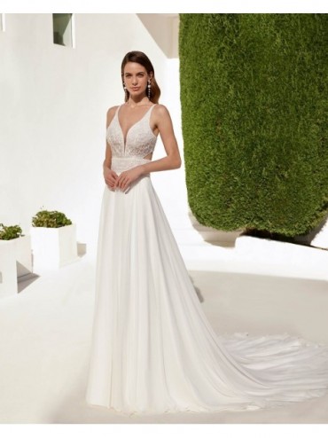 abito da sposa 2025 peonia Aire Chic - Aire Chic