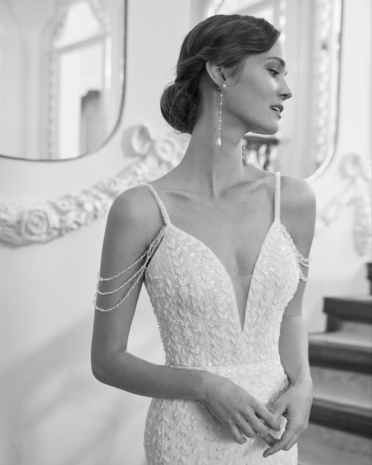 QUERUBI - abito da sposa 2023  - Rosa Clarà Gatsby