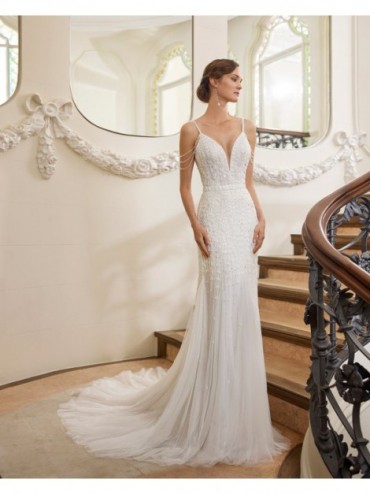 QUERUBI - abito da sposa 2023  - Rosa Clarà Gatsby