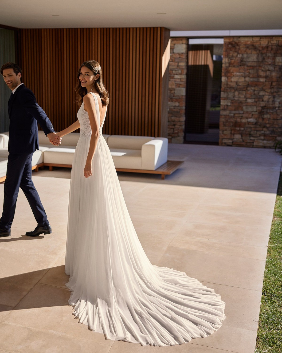 INAYA - abito da sposa 2023  - Rosa Clarà Soft