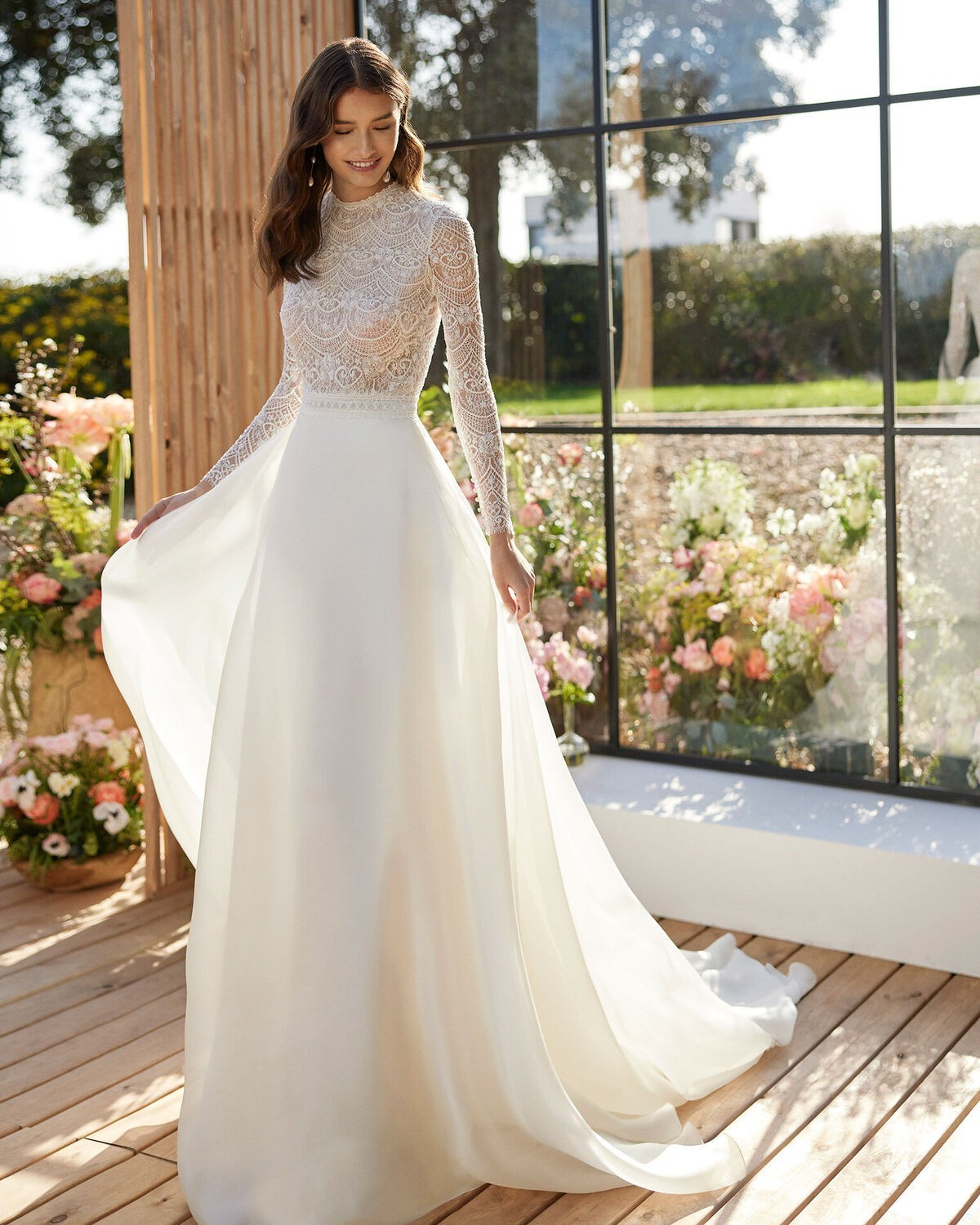 abito da sposa 2023 7115 - Rosa Clarà Couture