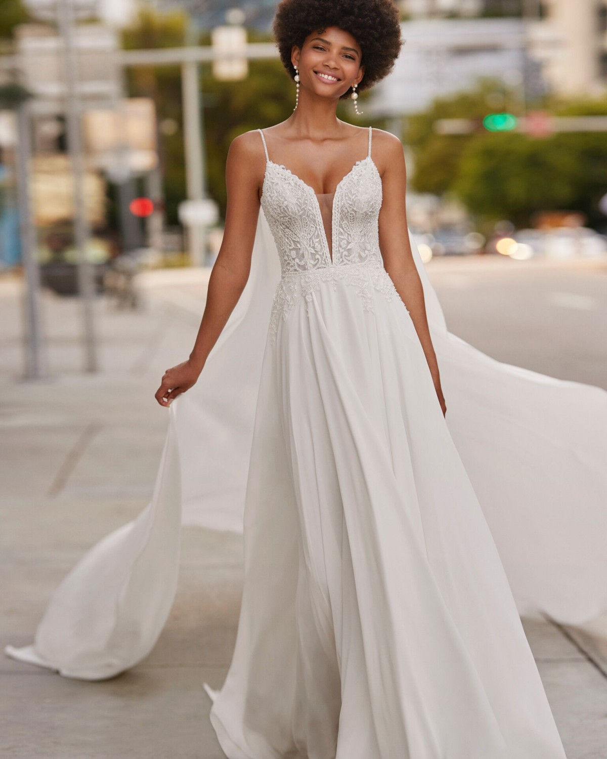 abito da sposa Collezione 2024 KERAS - Rosa Clarà Soft