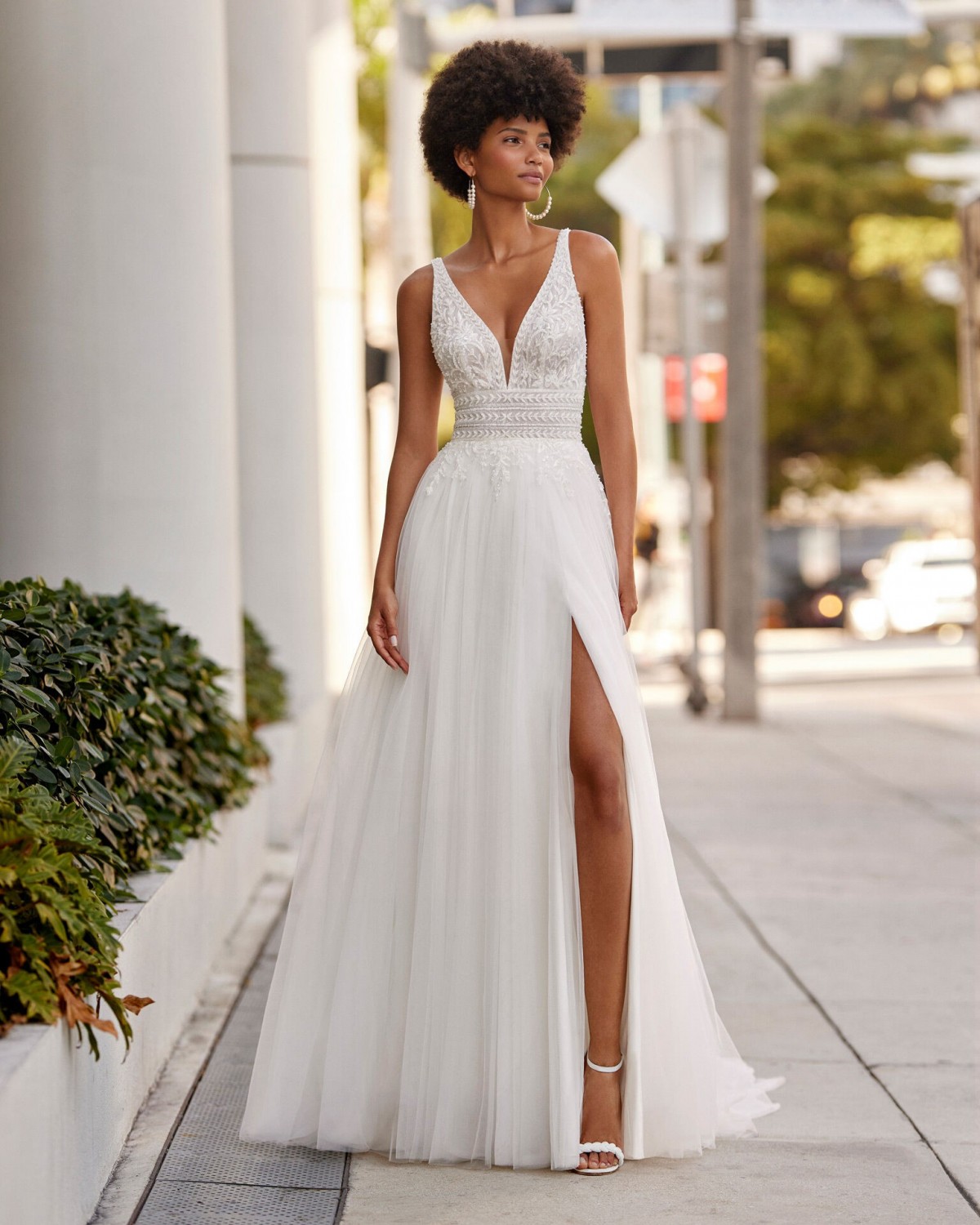 abito da sposa Collezione 2024 KISHA - Rosa Clarà Soft